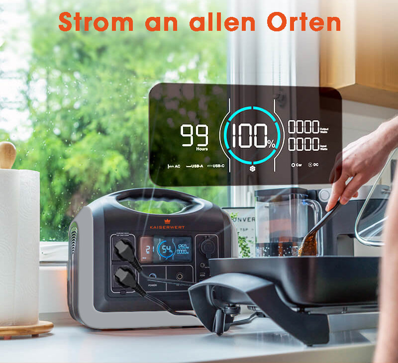 KAISERWERT Power Station 1200W (992Wh)