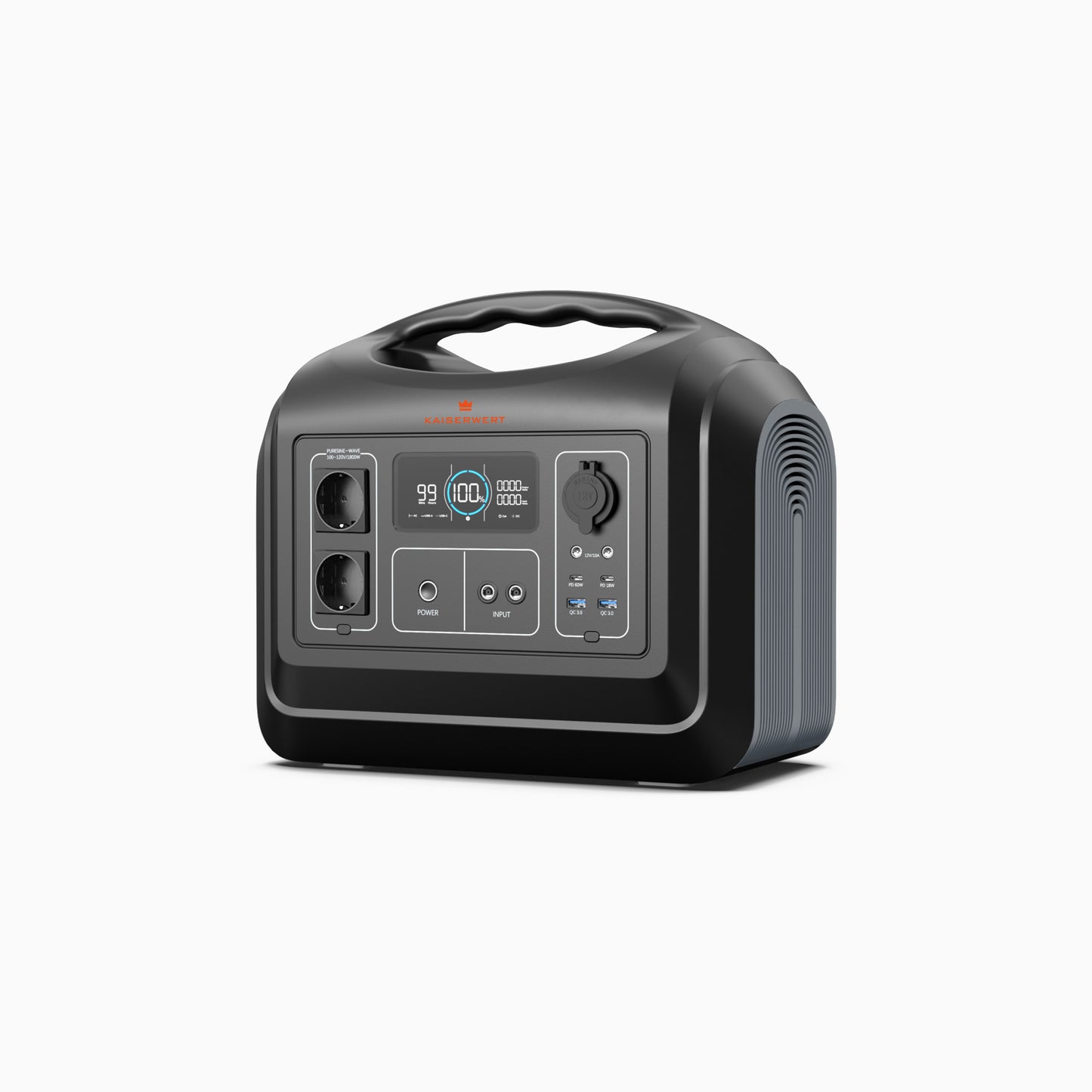 KAISERWERT Power Station 1800W (1488Wh)