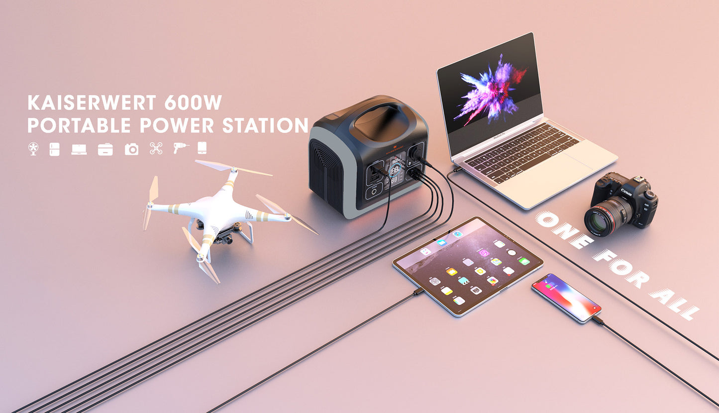 KAISERWERT Power Station 600W (595,20Wh)