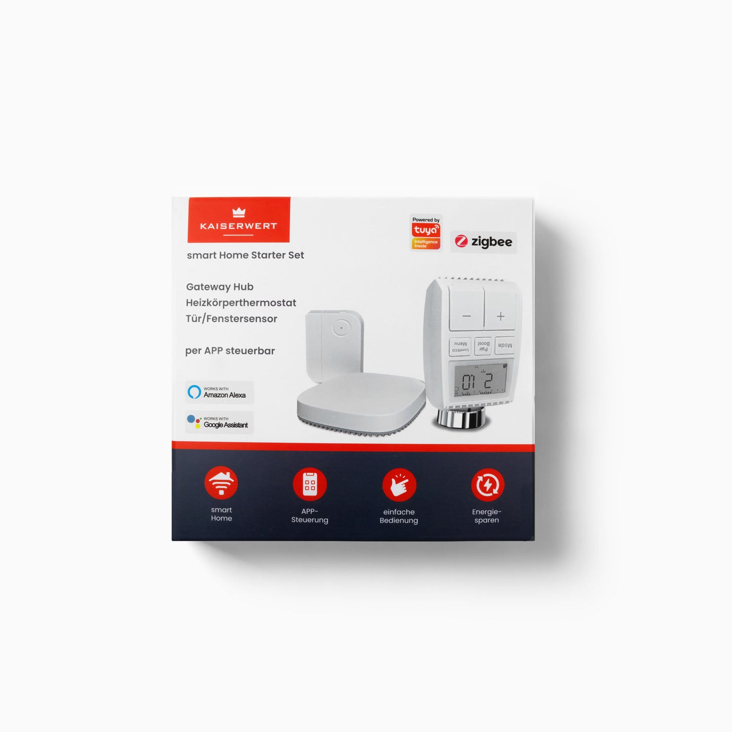 KAISERWERT smartes Heizkörperthermostat Starter Set Bild4