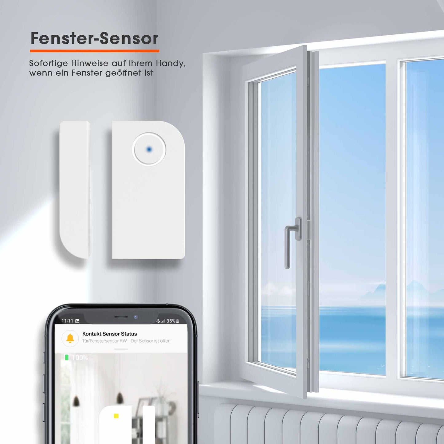 KAISERWERT Fenster/ Türsensor Bild4
