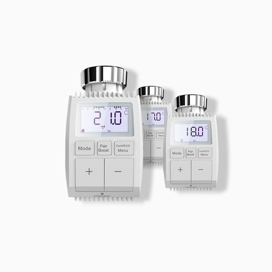 KAISERWERT smartes Heizkörperthermostat 3er Set Bild1