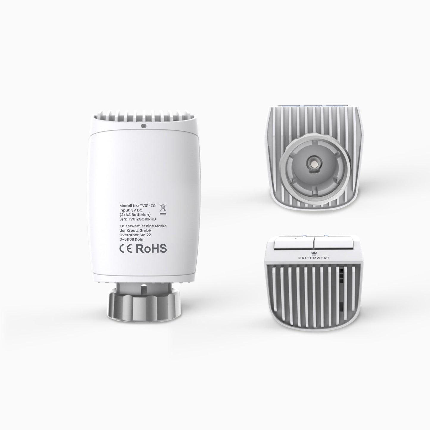 KAISERWERT smartes Heizkörperthermostat 2er Set Bild11