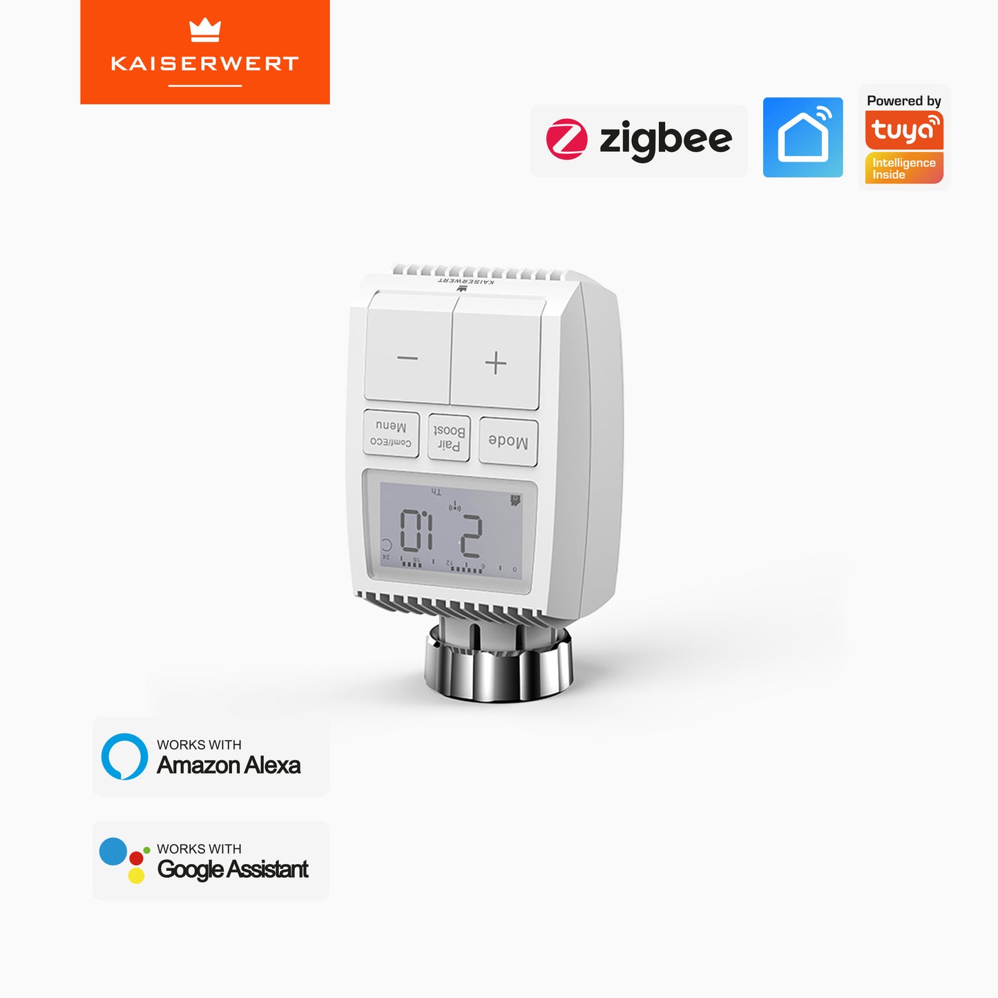 KAISERWERT smartes Heizkörperthermostat 2er Set Bild10